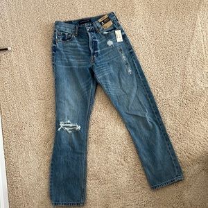 Aeropostale 90s super high rise straight , new with tags